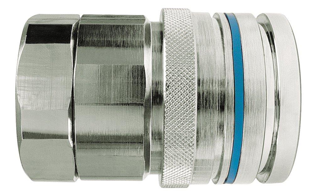 Cejn 767 Quick Coupling socket brass nickel-plated - 1", 19