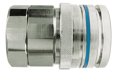 Cejn 767 Quick Coupling socket brass nickel-plated - 1", 19