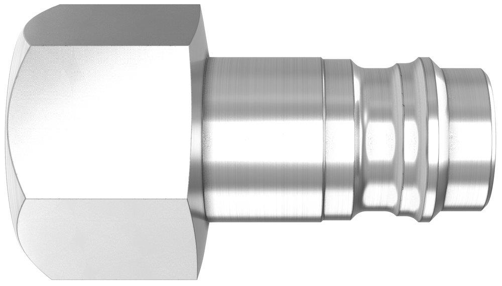 Cejn Coupling Nipple Steel/Brass Galvanised NPT 3/8" DN 10.4