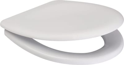 Cersanit Delfi Toilet seat - Yes, white, without soft close, Fast fitting