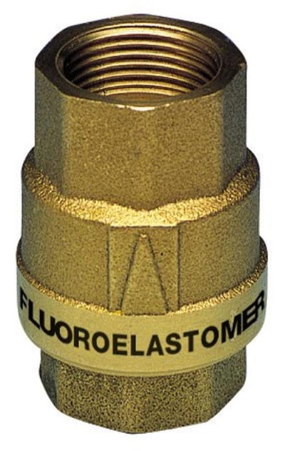Check Valve brass/viton - 3/8", 3/8"