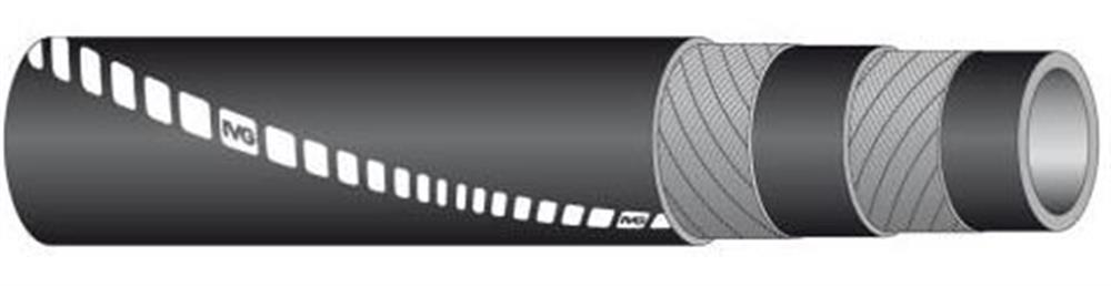 Chem Ammonia hose synthetic rubber - 2", 51mm, 55°C, 25bar