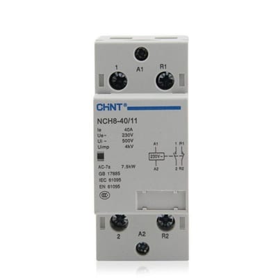 Chint NCH8-40-4NO Modular contactor - 40A, 4P, 4NO, 230V, 4