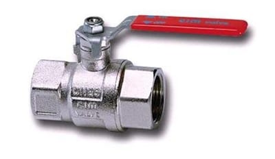Cimberio CIM 11 Ball Valve coupling/coupling - Normal, L-handle, brass, 2", 2"