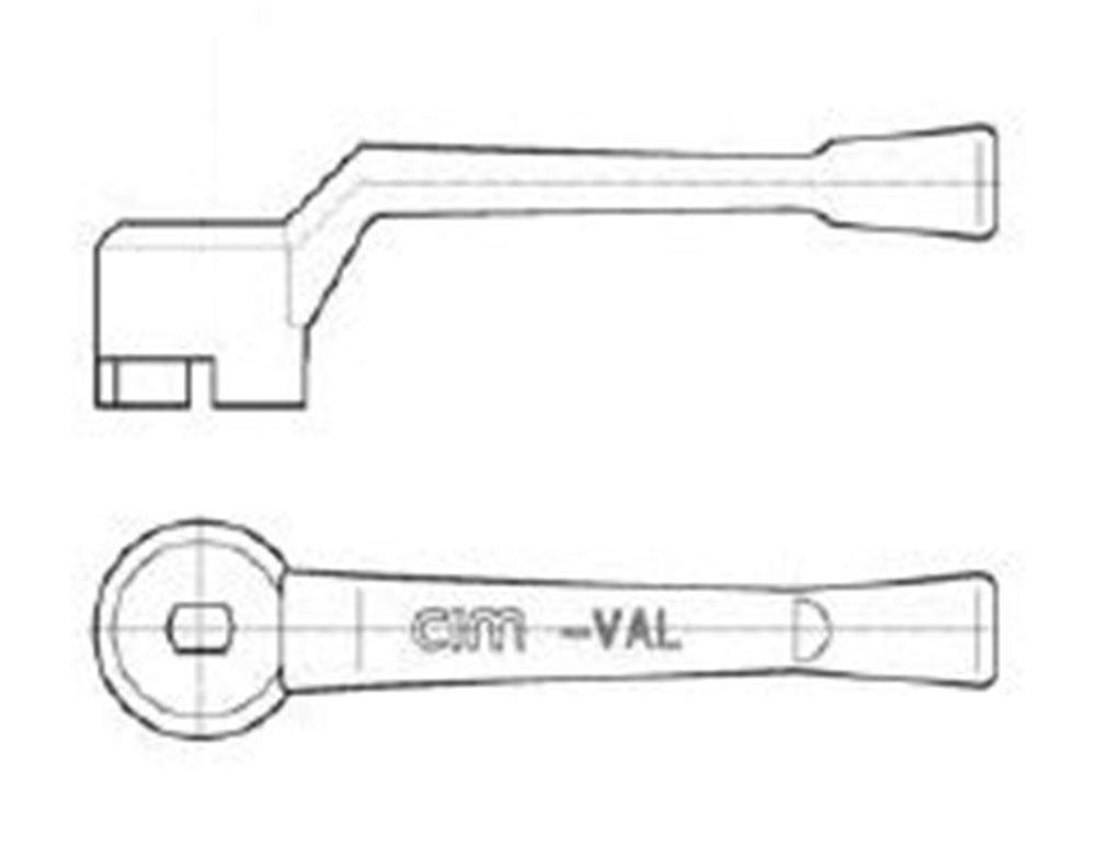 Cimberio Handle - 1 1/4"