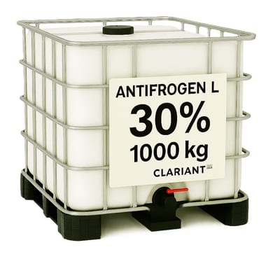 Clariant Antifrogen L ethylene glycol (PG) diluted - 1000kg, 30%, -13°C, Yes