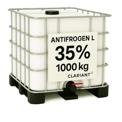 Clariant Antifrogen L ethylene glycol (PG) diluted - 1000kg, 35%, -17°C, Yes