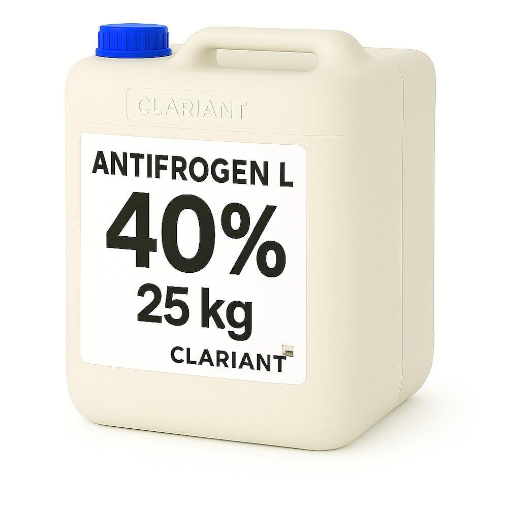Clariant Antifrogen L ethylene glycol (PG) diluted - 25kg, 40%, -21°C, Yes