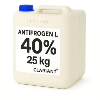 Clariant Antifrogen L ethylene glycol (PG) diluted - 25kg, 40%, -21°C, Yes