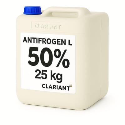 Clariant Antifrogen L ethylene glycol (PG) diluted - 25kg, 50%, -33°C, Yes