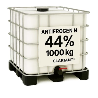 Clariant Antifrogen N ethylene glycol (EG) diluted - 1000kg, 44%, -30°C, Yes
