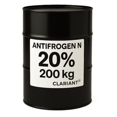 Clariant Antifrogen N ethylene glycol (EG) diluted - 200kg, 20%, -9°C, Yes