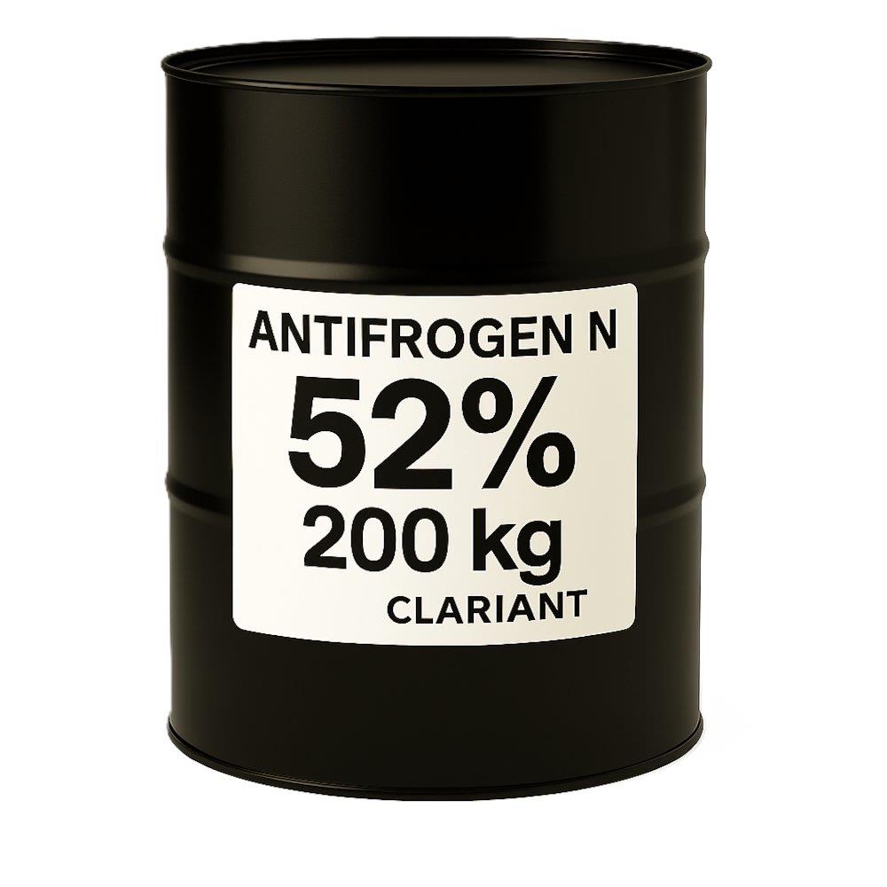 Clariant Antifrogen N ethylene glycol (EG) diluted - 200kg, 52%, -40°C, Yes