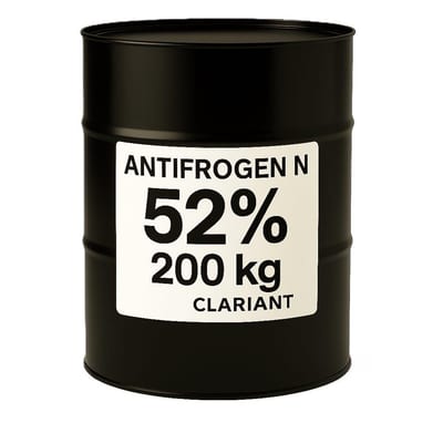 Clariant Antifrogen N ethylene glycol (EG) diluted - 200kg, 52%, -40°C, Yes