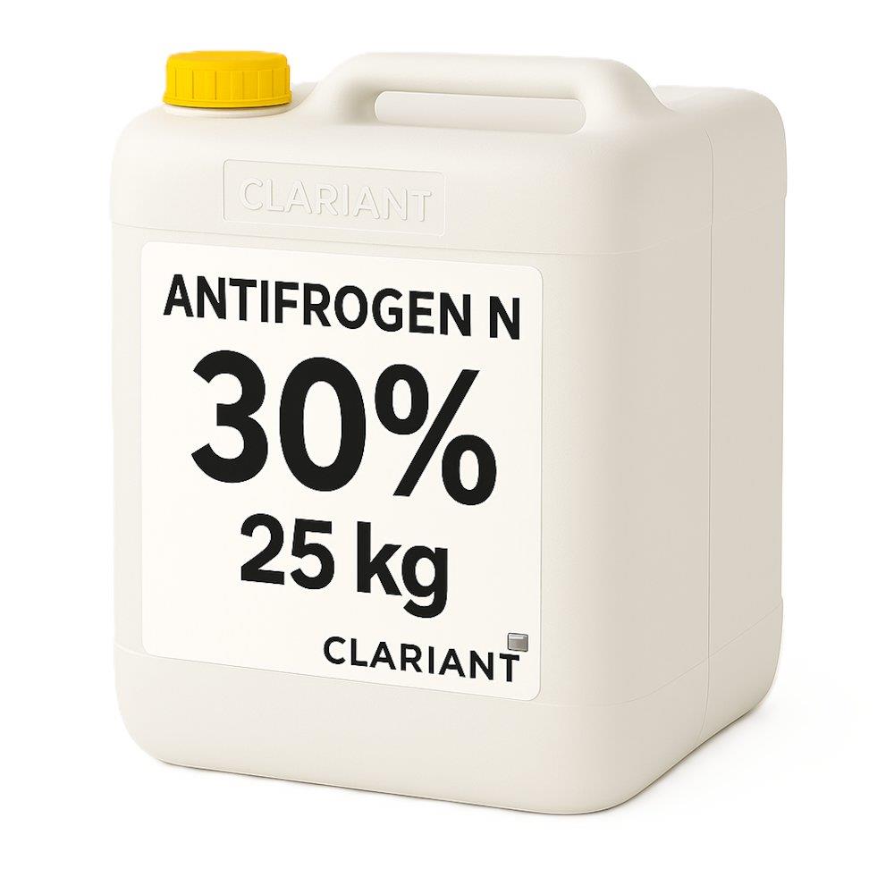 Clariant Antifrogen N ethylene glycol (EG) diluted - 25kg, 30%, -16°C, Yes