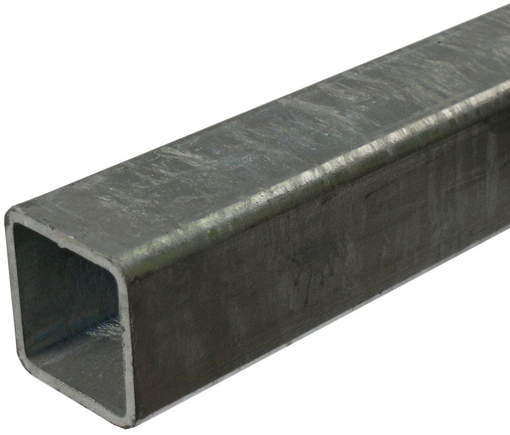 Cold-formed hollow section square hot-dip galvanised S235JR - 40mm, 40mm, 2mm, 6M, 2.58KG/m
