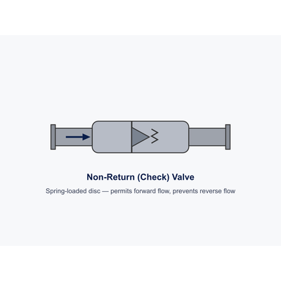 Danfoss Non-return valve TVM-H DN 20 — hydronic-balancing accessory