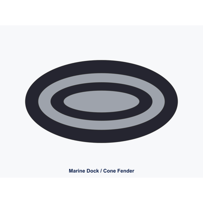 Marine Dock Fender — Cylindrical Fender D200×L1000 mm