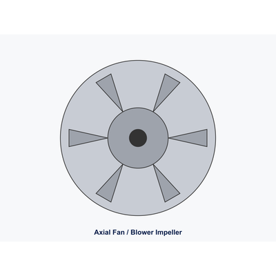 Portable Electric Ventilation Fan — 200 mm AC 200 V 1-Phase