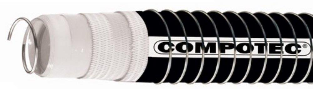 Composite hose PP black chemicals - 3", 75mm, 80°C, 14bar