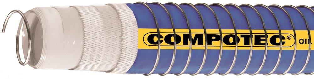 Composite hose PP blue oil/fuel - 2", 50mm, 80°C, 14bar