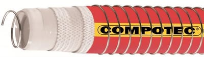 Composite hose PTFE red chemicals - 3", 75mm, 80°C, 14bar