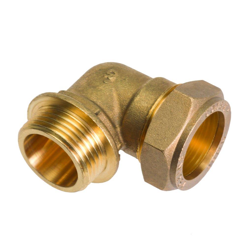 Conex Angle nipple - 22mm, 1/2", 90°