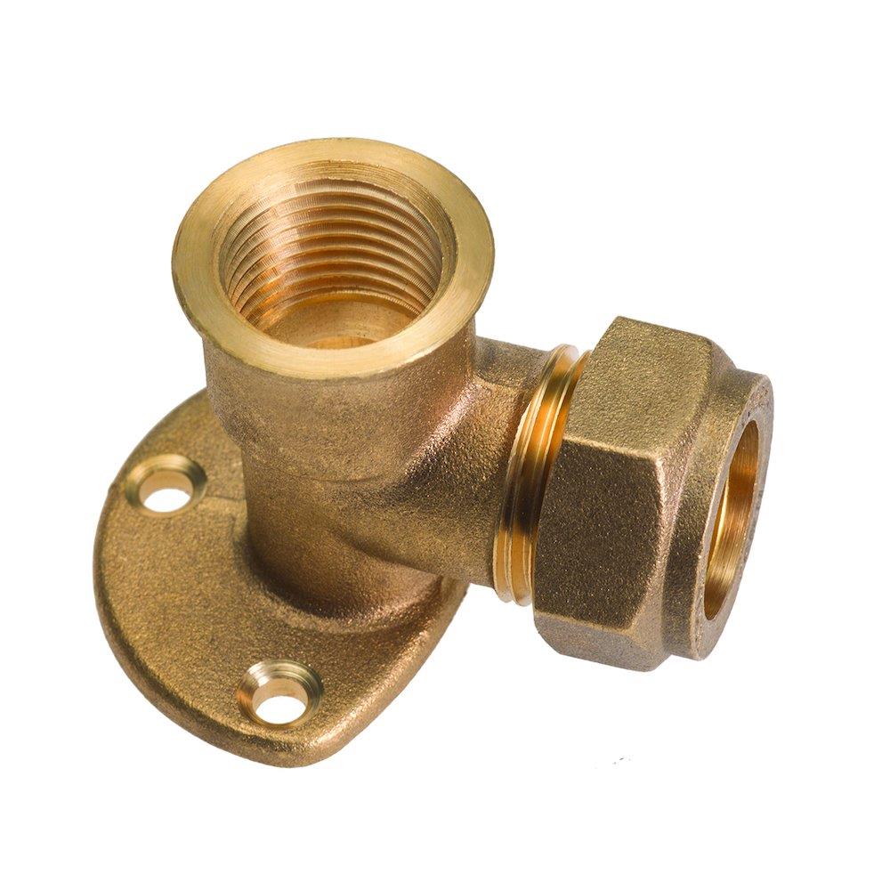 Conex Angle valve coupling - 15mm, 1/2", 90°