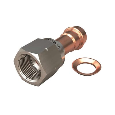 Conex >B< MaxiPro Flare Adapter copper/brass/steel - 3/8"