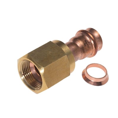 Conex >B< MaxiPro Flare Adapter copper/steel - 1/2"