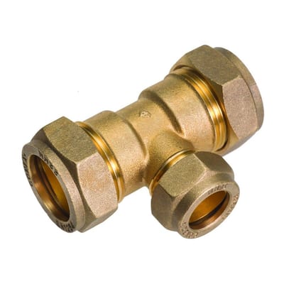Conex T-Piece - 18mm, 15mm, 15mm