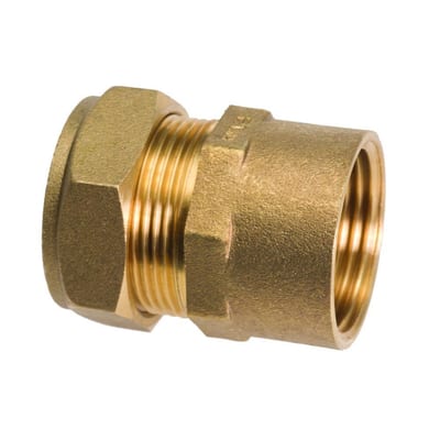 Conex Transition Socket with pipe thread - 22mm, 1"