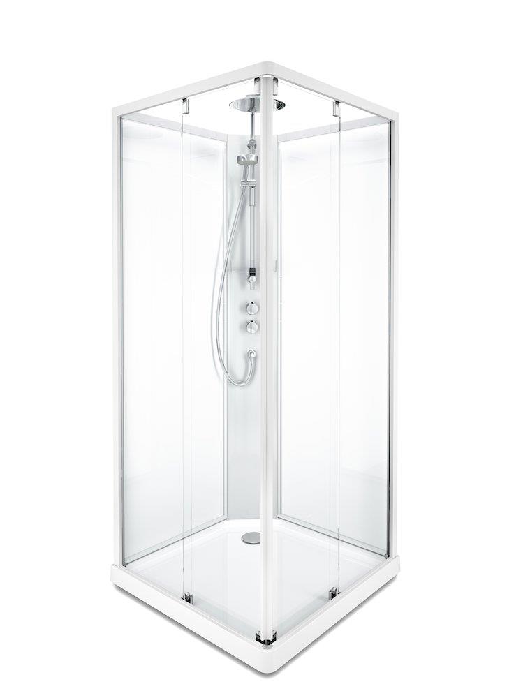 Contura Shower Showerama Shower cabin 2 sliding doors - Clear, 900mm, 2150mm, 900mm