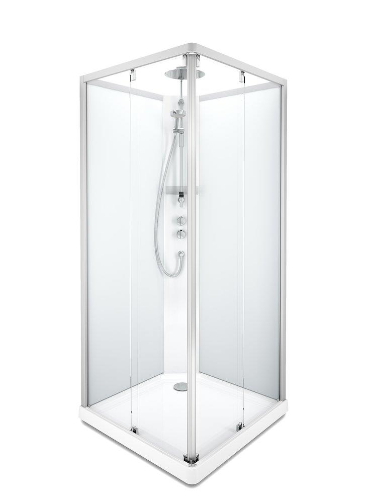 Contura Shower Showerama Shower cabin 2 sliding doors - Clear/frost, 900mm, 2150mm, 900mm