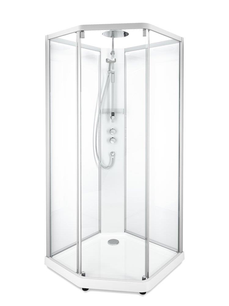 Contura Shower Showerama Shower cabin sliding door - Clear, 800mm, 2150mm, 900mm
