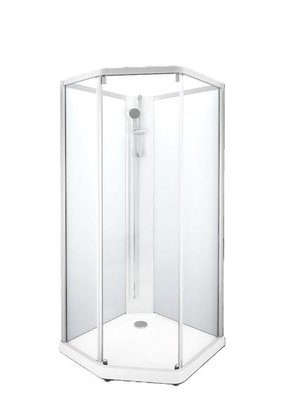 Contura Shower Showerama Shower cabin sliding door - Clear/frost, 800mm, 2080mm, 900mm