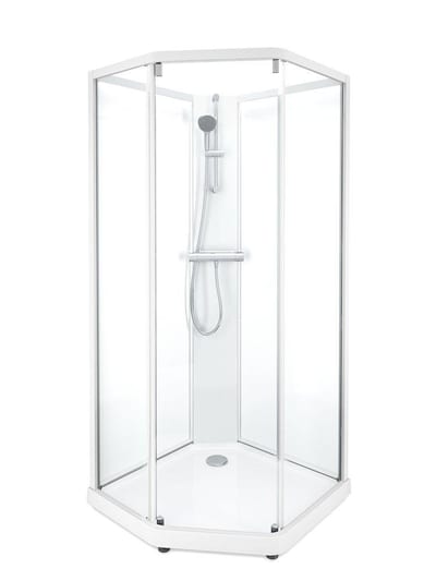 Contura Shower Showerama Shower cabin sliding door - Clear/frost, 900mm, 2080mm, 800mm 10530068