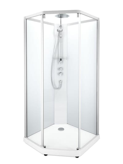 Contura Shower Showerama Shower cabin sliding door - Clear/frost, 900mm, 2150mm, 800mm