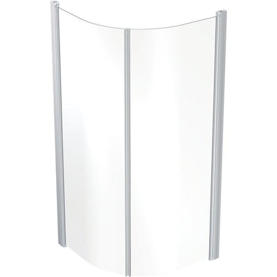 Contura Shower Space Shower corner - 2000mm, 800mm, Rounded, Clear