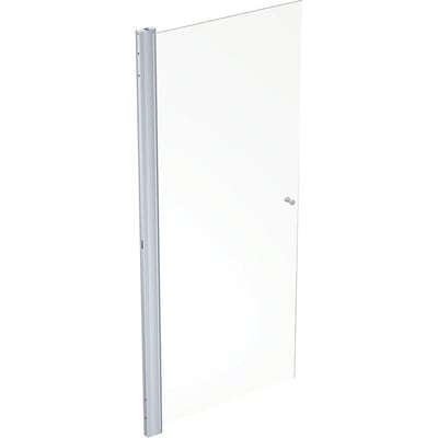Contura Shower Space Shower door - 2000mm, 750mm, Clear, Straight 10547619