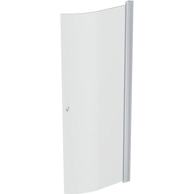 Contura Shower Space Shower door - 2000mm, 900mm, Frosted, Rounded 10547649