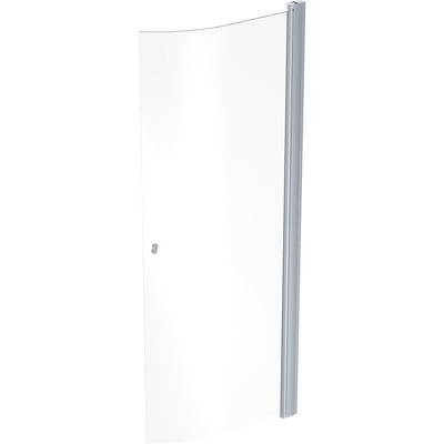 Contura Shower Space Shower door - 2000mm, 900mm, Clear, Rounded 10547645