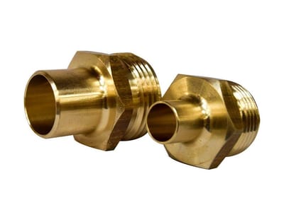 Copeland Adaptor Set solder x rotalock - 7/8" solder x 1 1/4", 1 1/8" solder x 1 3/4"