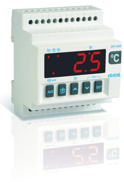 Copeland DIXELL Prime Control cool-freezer room DIN rail - 230V, 2, 4, 1, XR70D