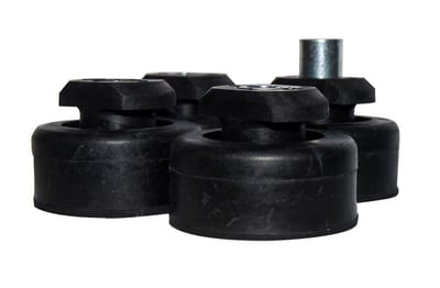 Copeland Rubber Foot Set Spector - ZB11, ZB92, ZF24, ZF48(K4E, KVE), ZH11, ZH92(K4E), ZP180, ZR90(K3), ZR11, ZR19(M3), ZS11, ZS92