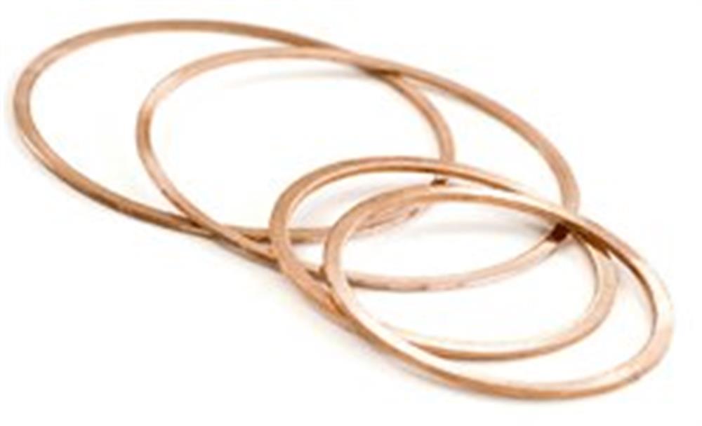 Copper washer - 18mm, 6.5mm, 2mm