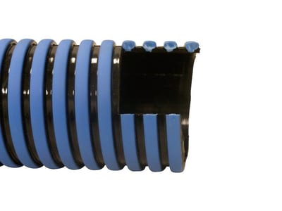 Corruflex Suction Hose PVC/NBR - 2", 51mm, 65°C, 4.5bar, 0.9bar