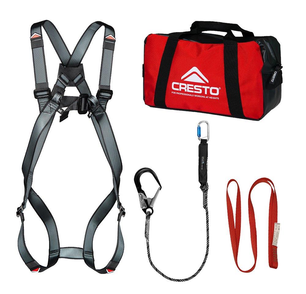 Cresto Worker Industry Fall arrest kit - One size, EN 355 : 2002, EN 361 : 2004, EN 362 : 2004, EN 363 : 2018, EN 795 : 2012 Type B