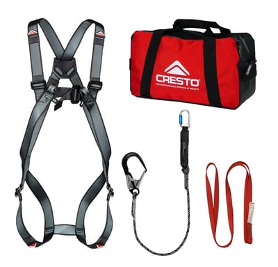Cresto Worker Industry Fall arrest kit - One size, EN 355 : 2002, EN 361 : 2004, EN 362 : 2004, EN 363 : 2018, EN 795 : 2012 Type B