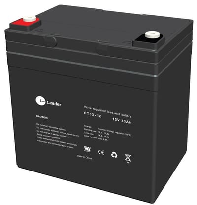 CT-Leader CT33-12 Lead Battery - 12V, 33AH